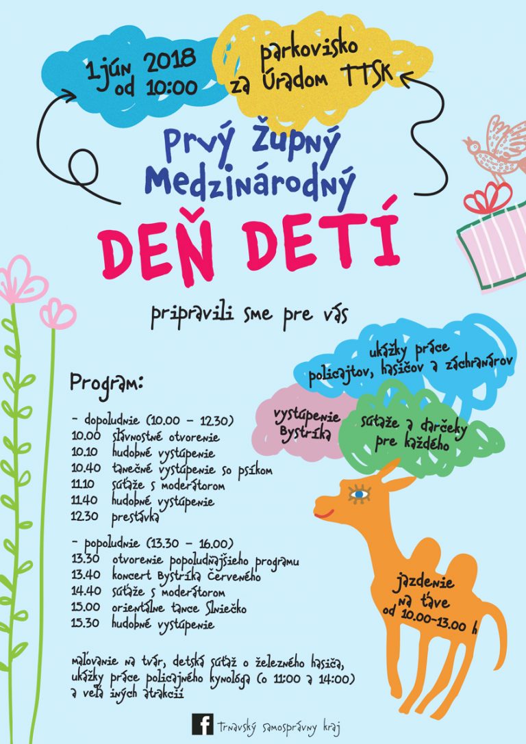Prvý župný Medzinárodný deň detí – 1.6.2018