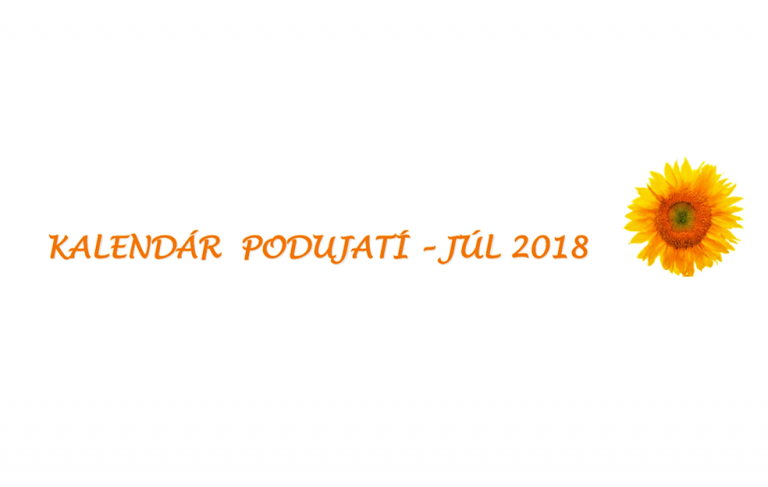 Kopaničiarsky región – kalendár podujatí 7/2018