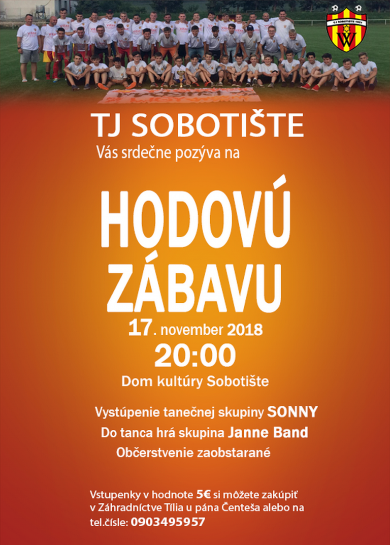 Zábava – 17.11.2018