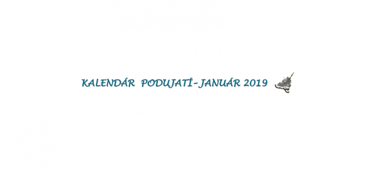 Kopaničiarsky región – kalendár podujatí na január 2019