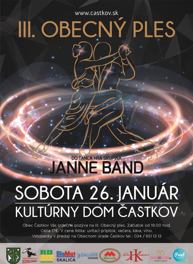 Častkov – obecný ples