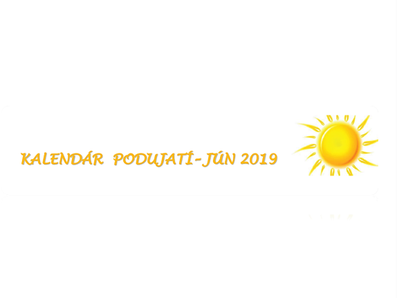 Kopaničiarsky región – kalendár podujatí  06/2019
