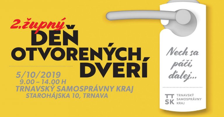 Trnavský samosprávny kraj – deň otvorených dverí