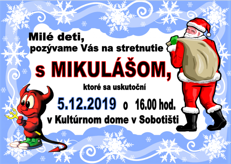Stretnutie s Mikulášom – 5.12.2019