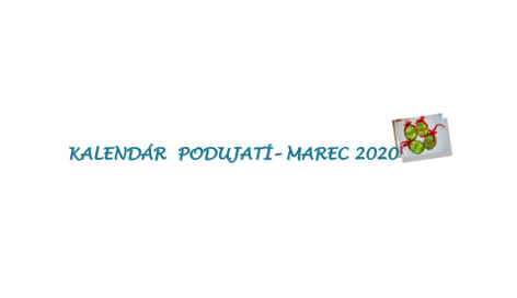 Kopaničiarsky región – kalendár podujatí  03/2020