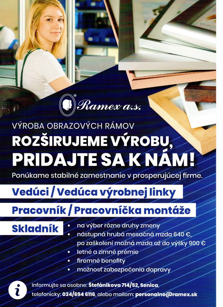 Ponuka zamestnania