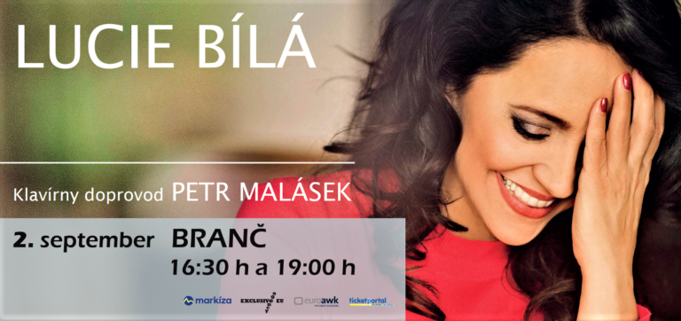 Lucie Bílá na hrade Branč