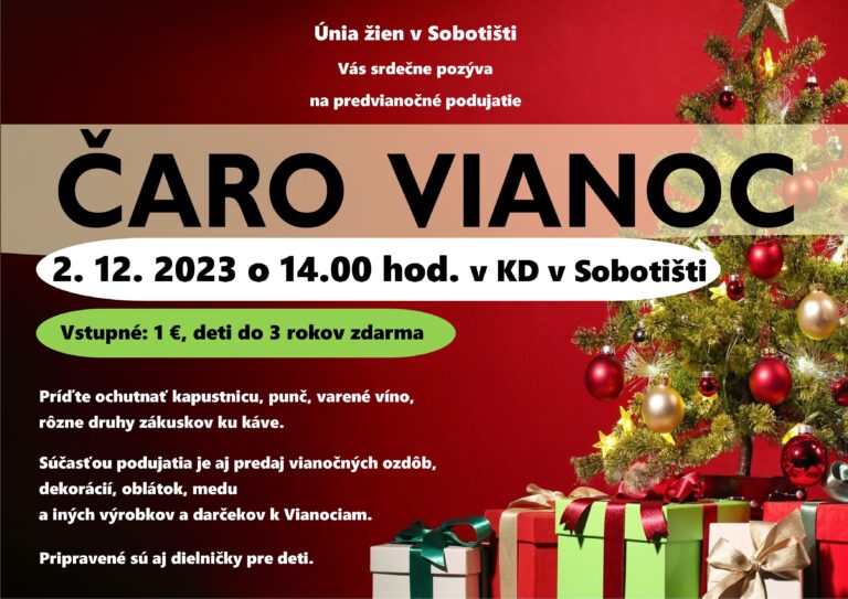 ČARO VIANOC – 2.12.2023