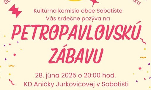 Petropavlovská zábava – 28.6.2025