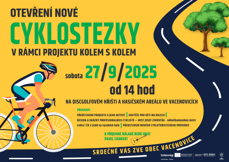 Navštívte našu partnerskú obec Vacenovice!