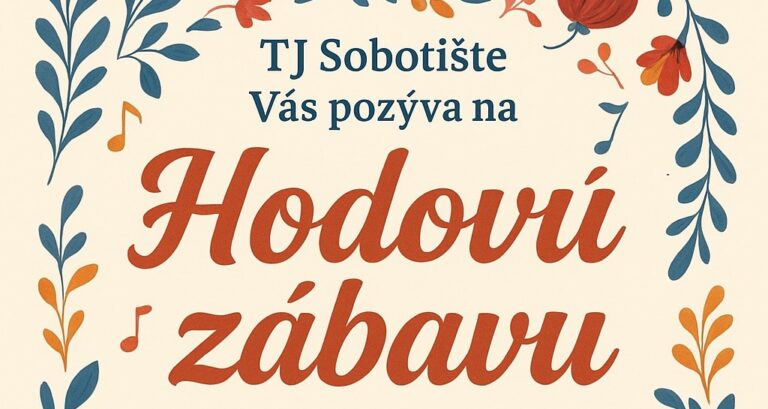 Hodová zábava – 15.11.2025