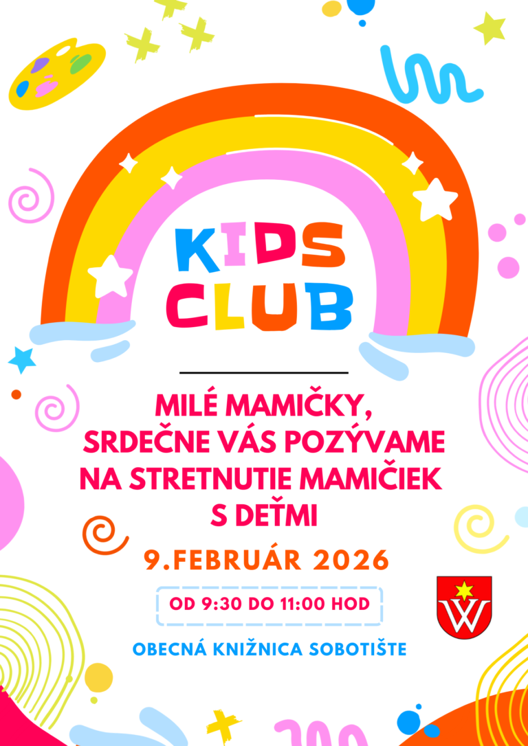 Stretávanie mamičiek s deťmi – KIDS CLUB