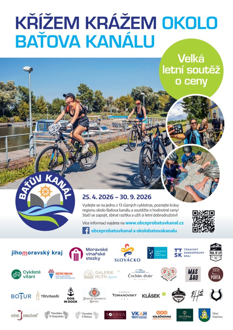 Krížom krážom okolo Baťovho kanála – cyklistická súťaž