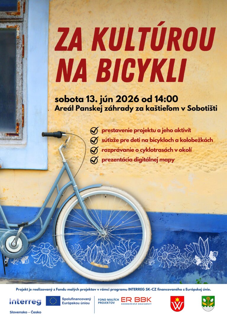Pozývame na stretnutie s cyklistickou tématikou!