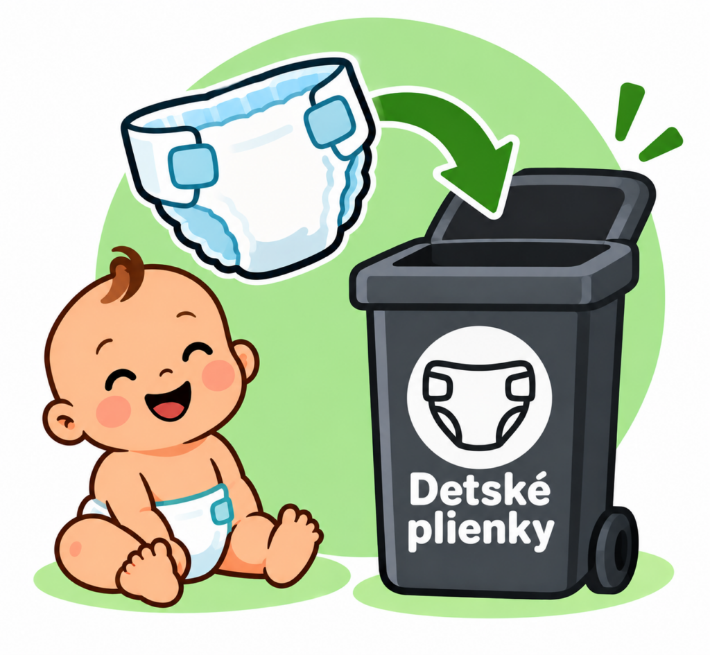 Zber jednorazových plienok