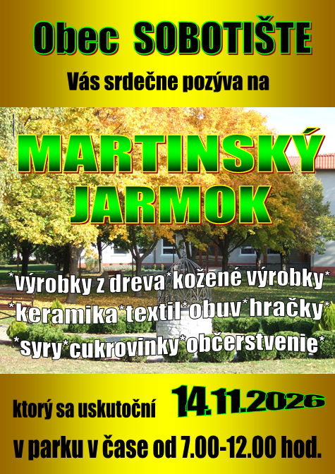Martinský jarmok – 14.11.2026